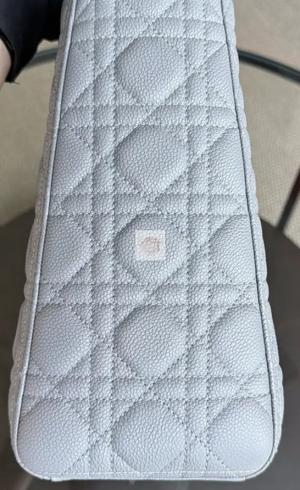 Torebka Dior Lady large gray/silver