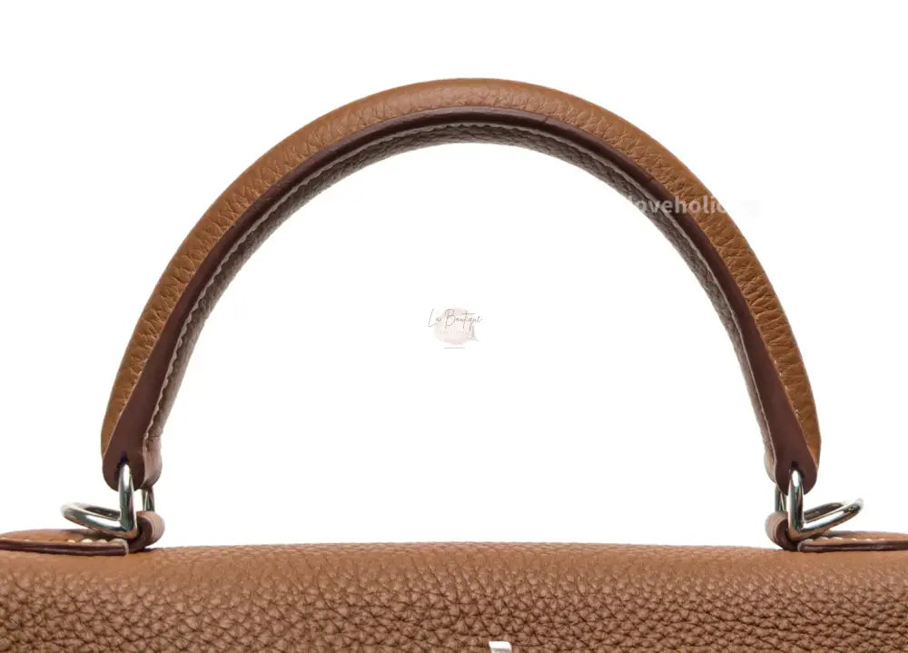 Torebka Hermes Kelly 25 Gold Togo/Palladium Hardware
