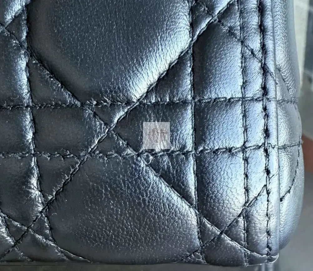 Torebka Lady Dior medium black/silver