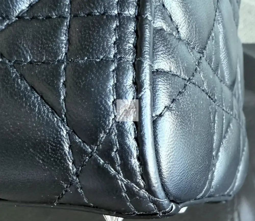 Torebka Lady Dior medium black/silver