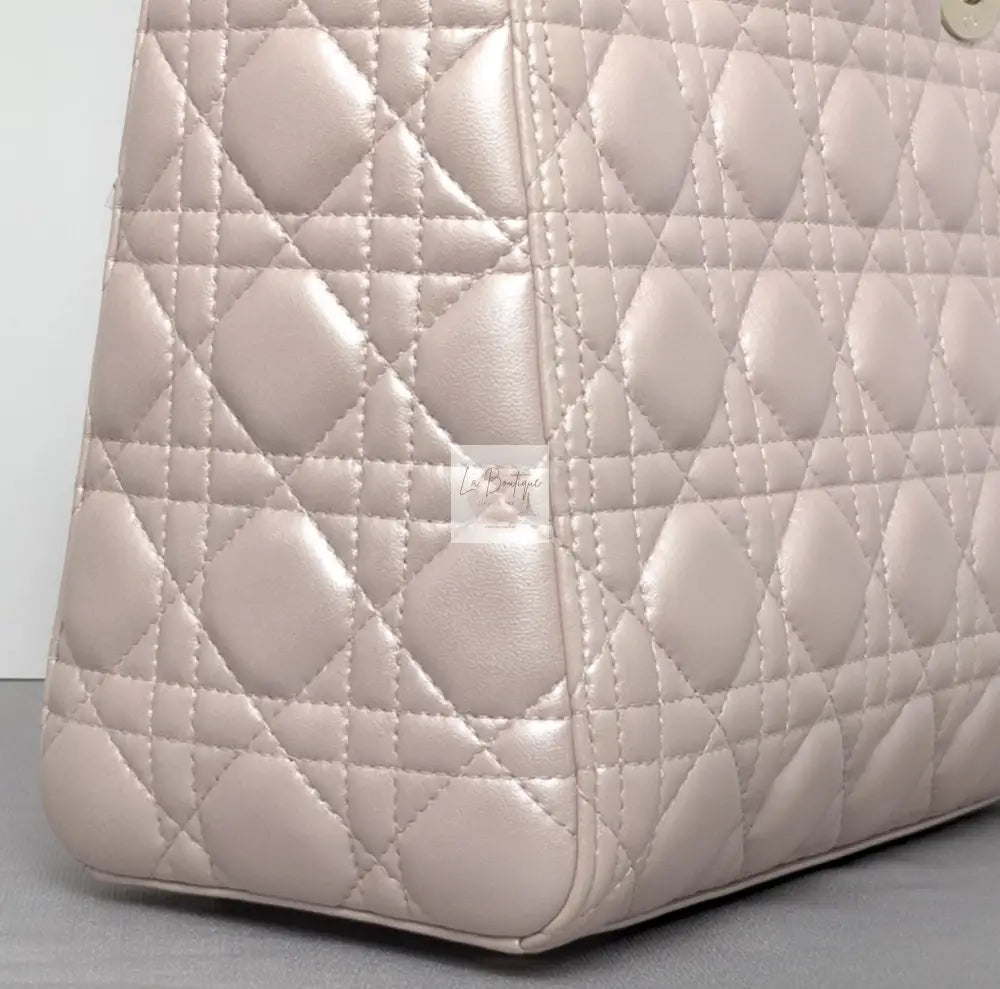 Torebka Lady Dior medium pearl pink NOWA