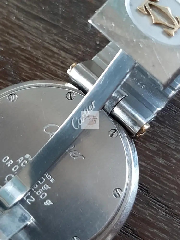Zegarek Damski Cartier Santos Ronde Vendome 27Mm Złoto 18K Stal
