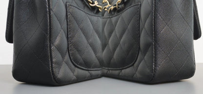 Torebka Chanel Mini Rectangular 17B Black Caviar/Light Gold 2018