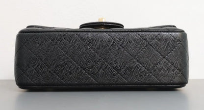 Torebka Chanel Mini Rectangular 17B Black Caviar/Light Gold 2018
