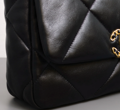 Torebka Chanel 19 small black lamb multicolored 2022 perfect like NEW