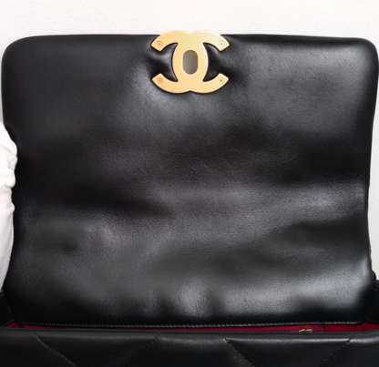 Torebka Chanel 19 small black lamb multicolored 2022 perfect like NEW