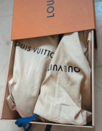 Buty Louis Vuitton białe trampki nowe komplet z butiku r. 38,5