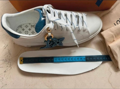 Buty Louis Vuitton białe trampki nowe komplet z butiku r. 38,5