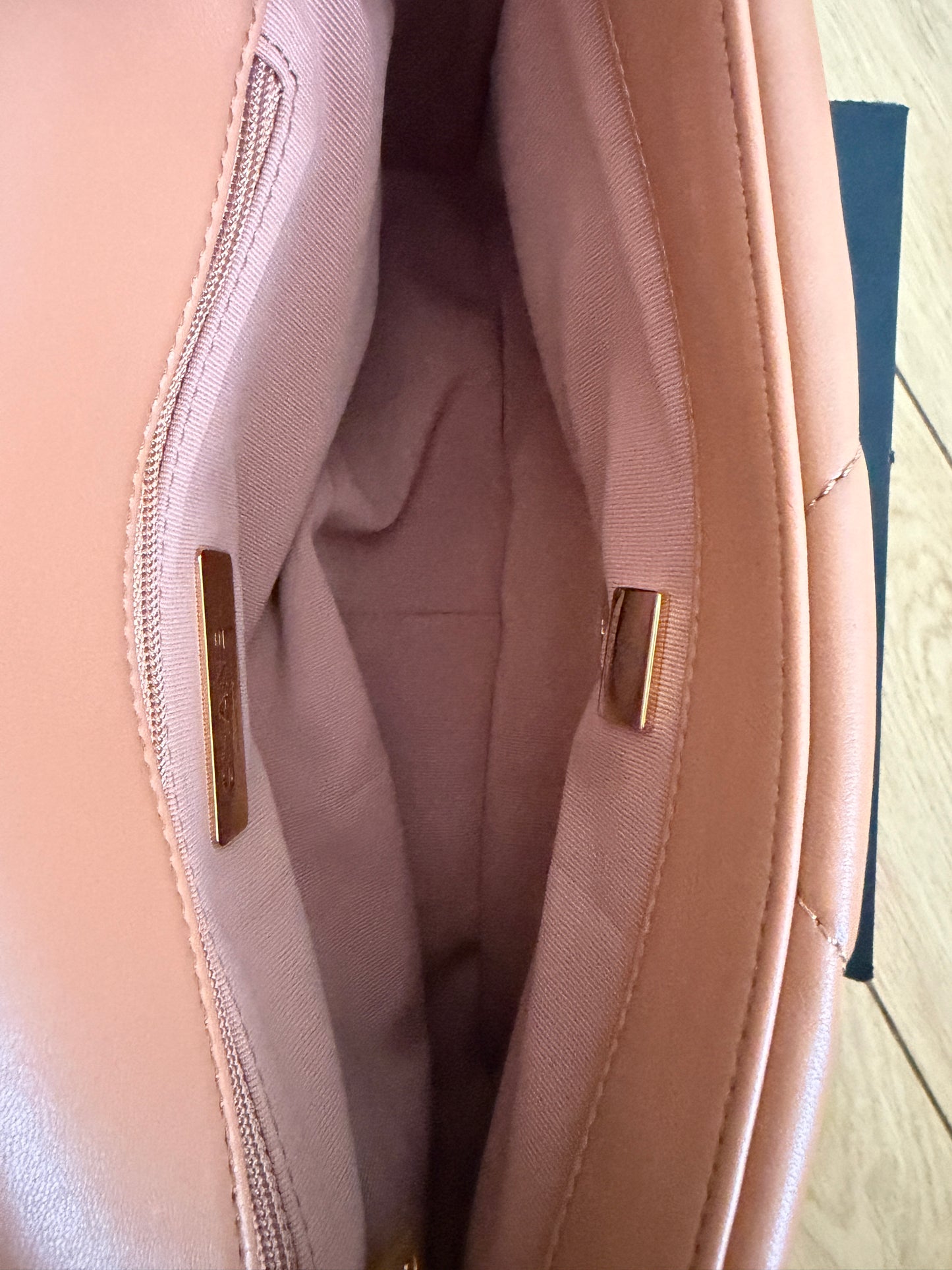 Torebka Chanel 19 small caramel nowa