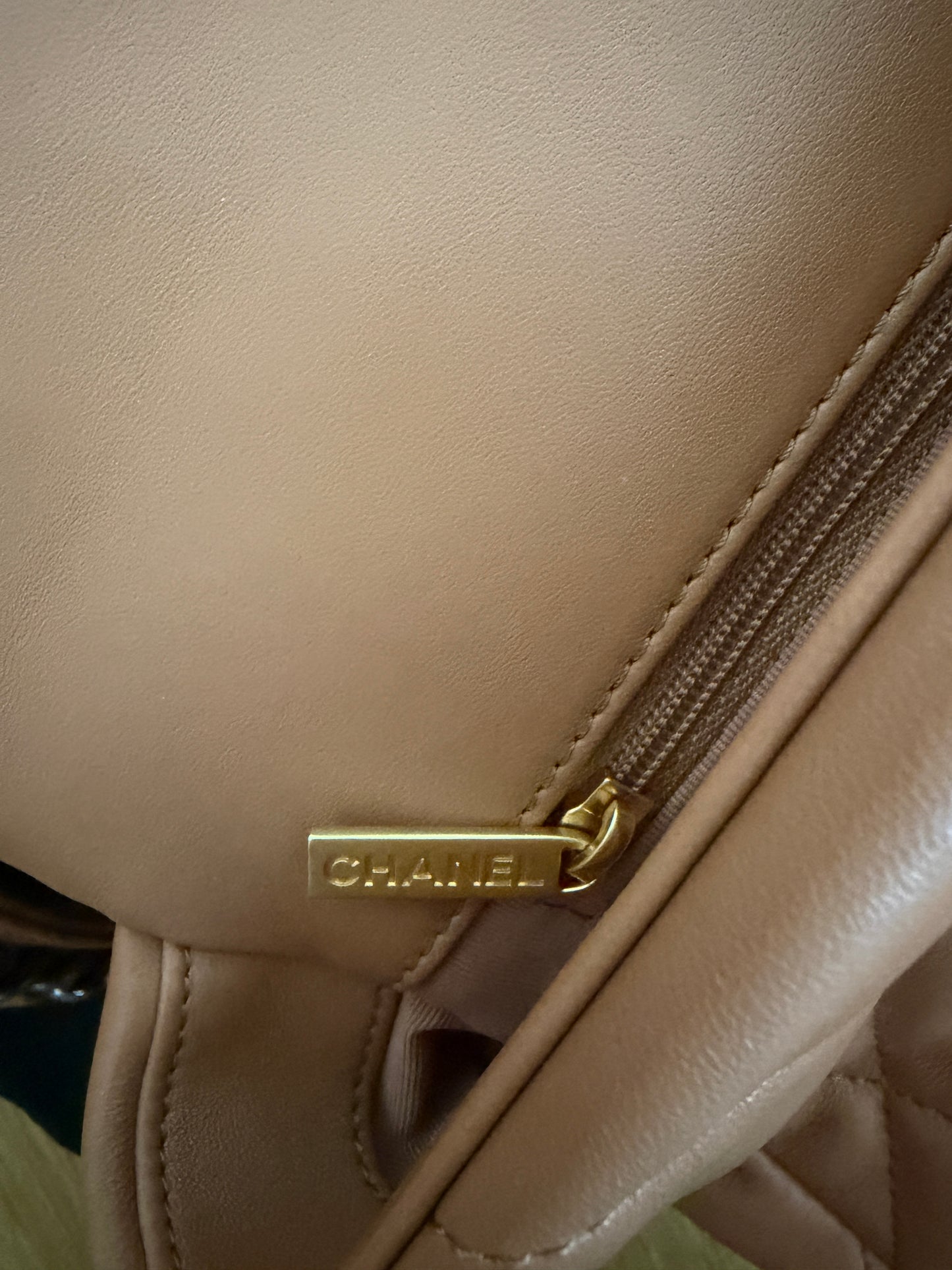 Torebka Chanel 19 small caramel nowa