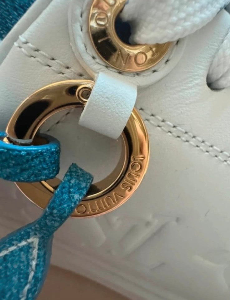 Buty Louis Vuitton białe trampki nowe komplet z butiku r. 38,5