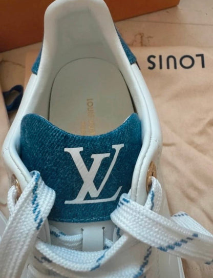 Buty Louis Vuitton białe trampki nowe komplet z butiku r. 38,5