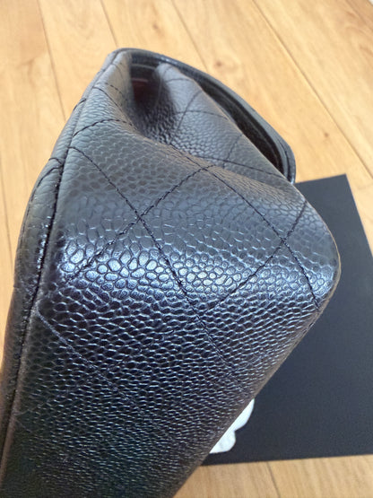 Torebka Chanel medium black caviar/gold 2023 NEW