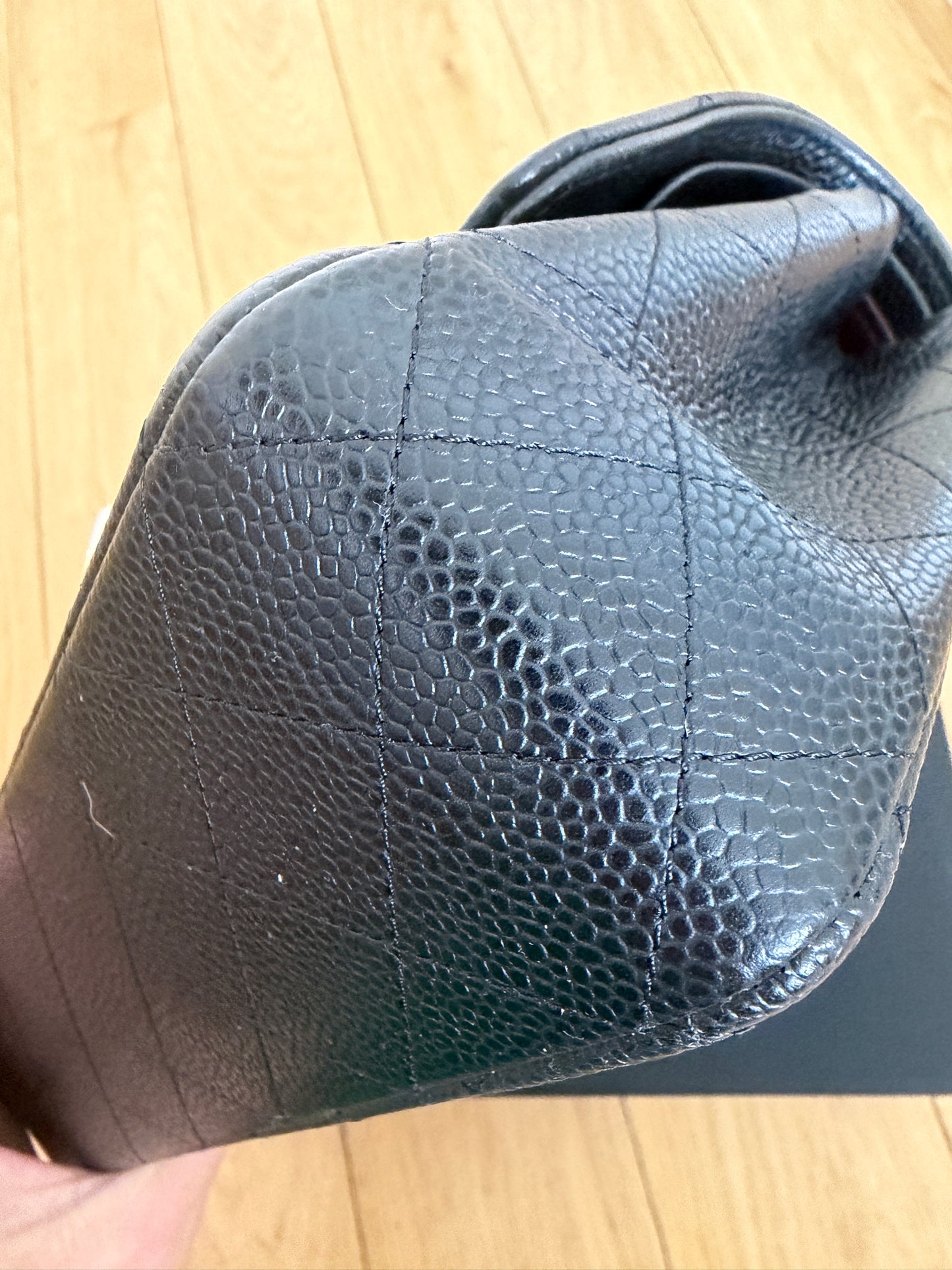 Torebka Chanel medium black caviar/gold 2023 NEW