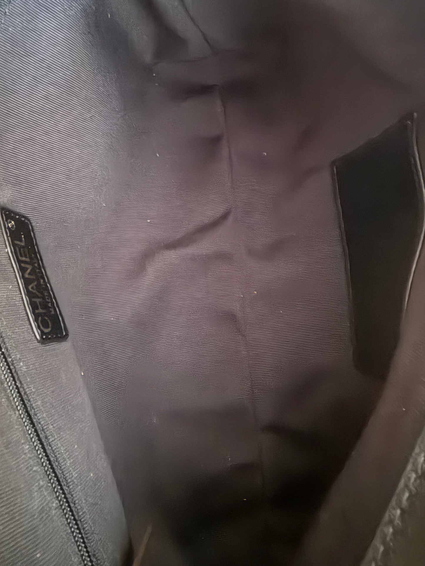 Torebka Chanel sezonal z klapką beige/black/gold New