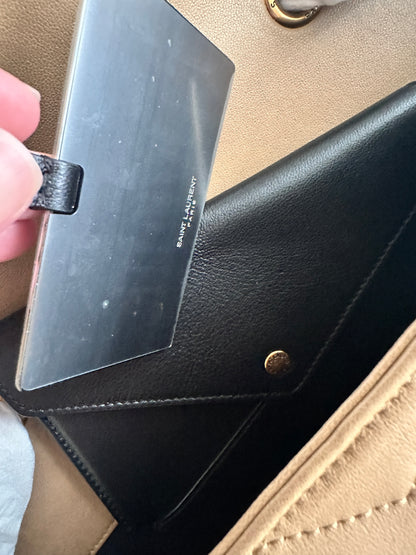 Torebka Saint Laurent new Lou Lou medium natural tan NEW