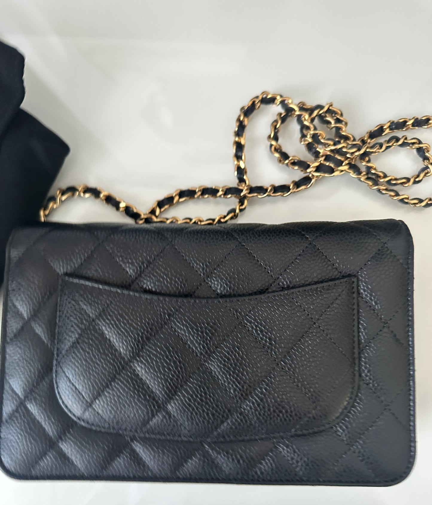 Torebka Chanel WOC black caviar/gold NEW 2023