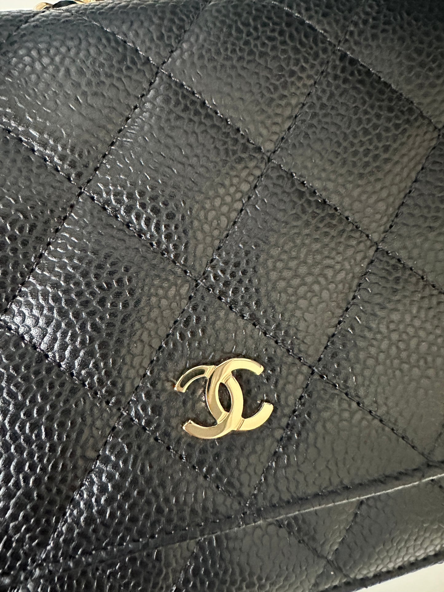 Torebka Chanel WOC black caviar/gold NEW 2023