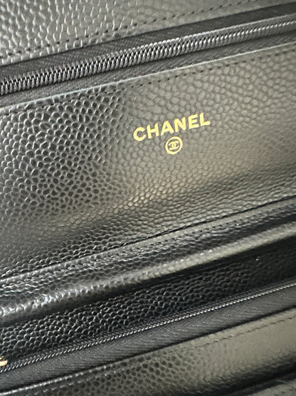 Torebka Chanel WOC black caviar/gold NEW 2023