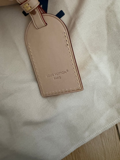 Torebka Louis Vuitton Slouchy MM Damier Azur kolekcja 2025