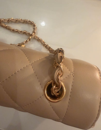 Torebka Chanel Diana small beż VINTAGE