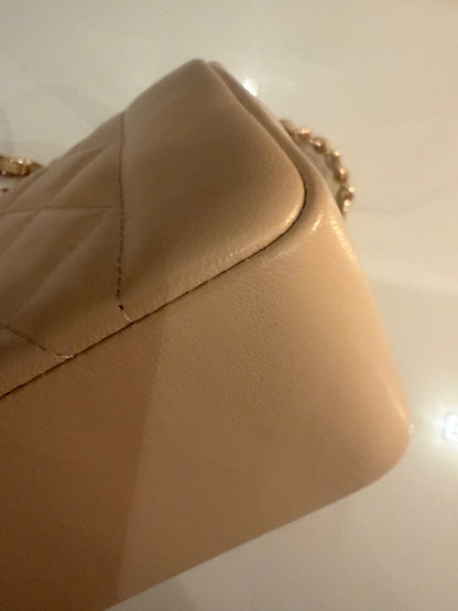 Torebka Chanel Diana small beż VINTAGE