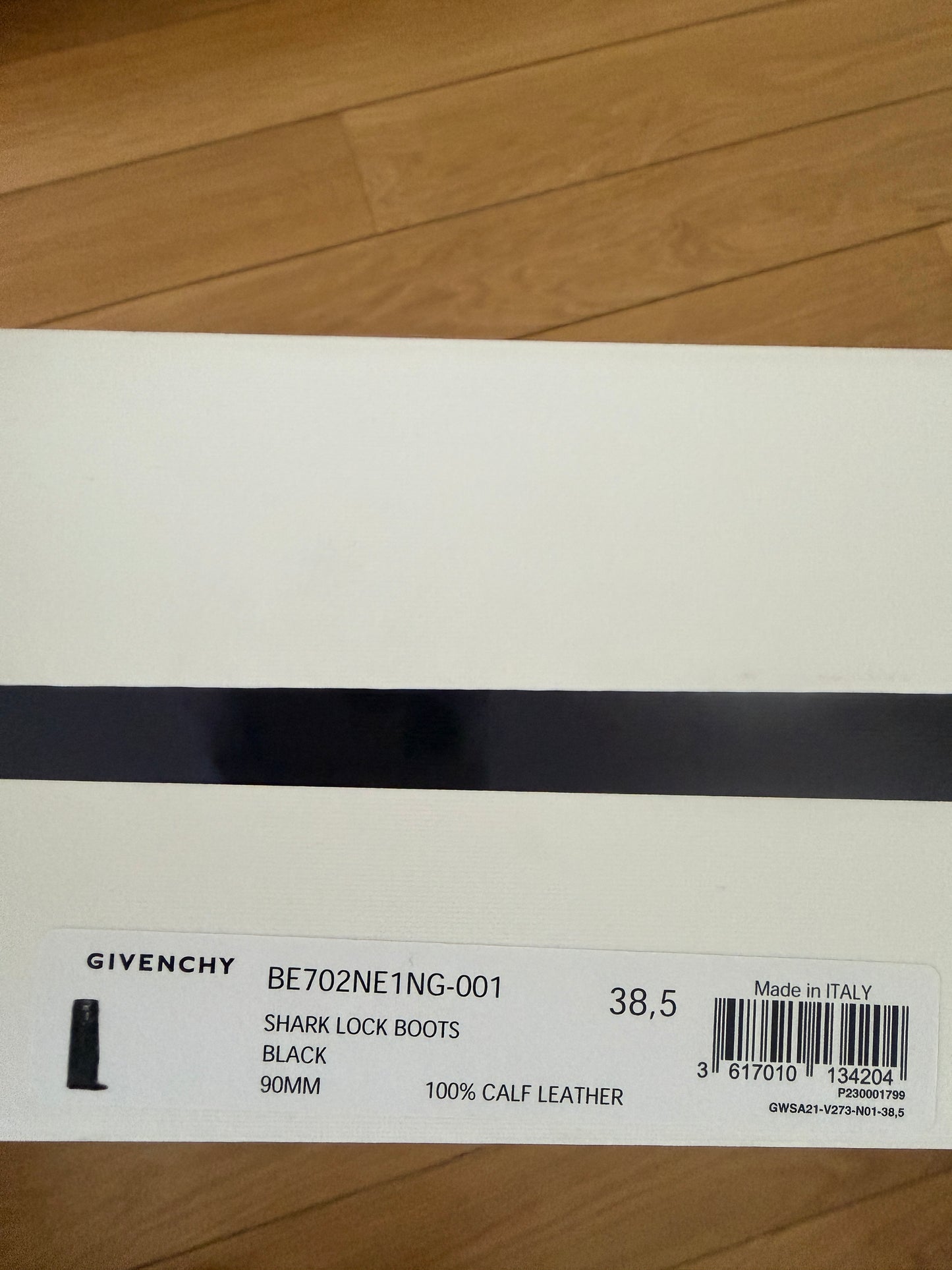 Kozaki Givenchy Shark Lock 38,5 NOWE 2025