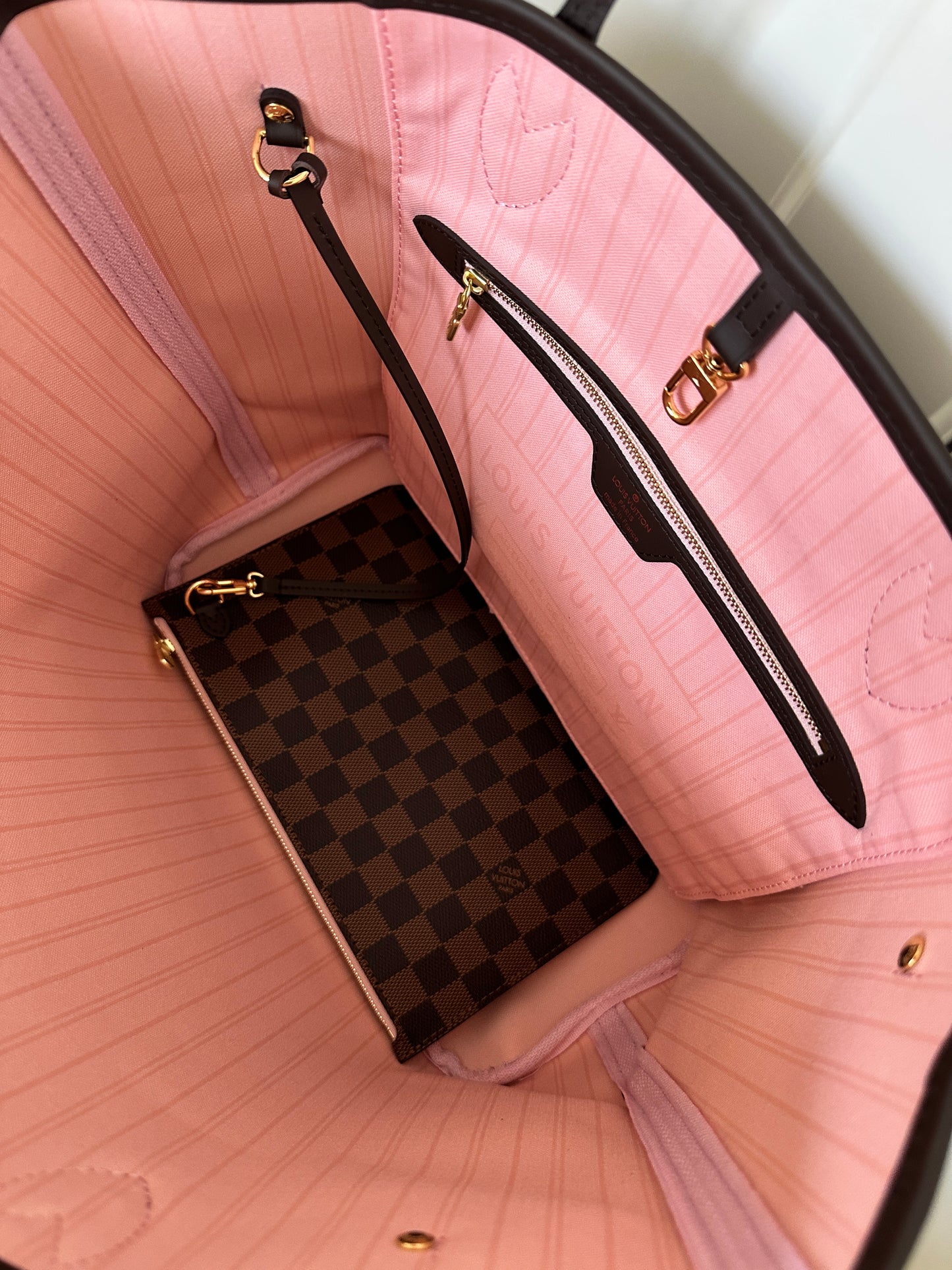 Torebka Louis Vuitton neverfull MM damier ebene