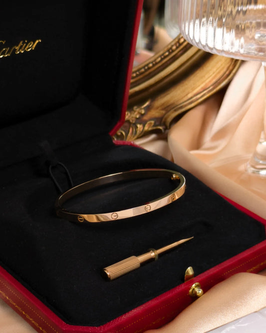 Bransoletka Cartier Love small r 17 rose gold 18k LIKE NEW