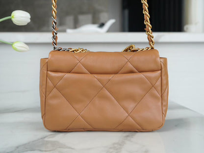 Torebka Chanel 19 small caramel nowa