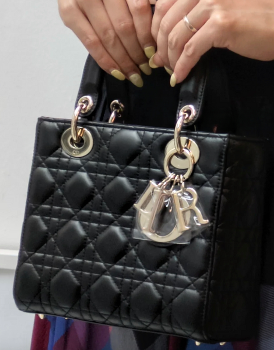 Torebka Lady Dior small black/gold NEW