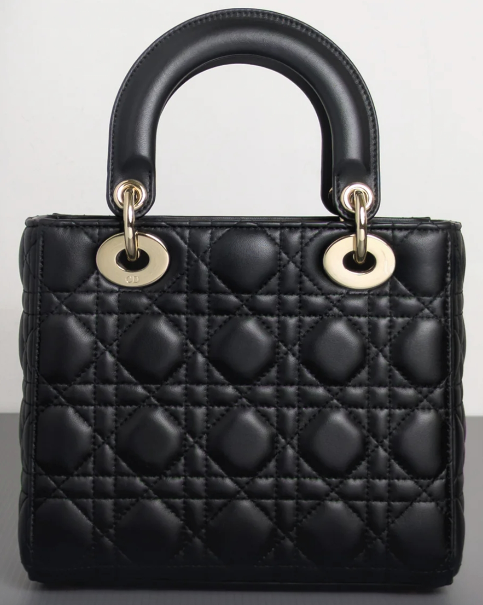 Torebka Lady Dior small black/gold NEW