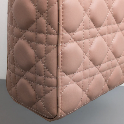 Torebka Lady Dior small blaush pink/light gold hdw NEW 2021