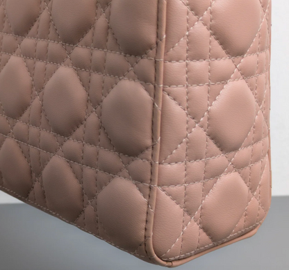 Torebka Lady Dior small blaush pink/light gold hdw NEW 2021