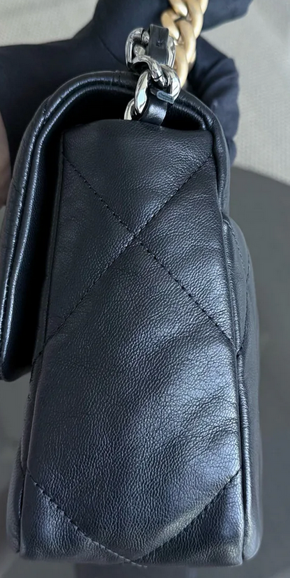 Torebka Chanel 19 small black/gold z rachunkiem
