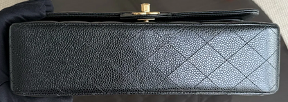 Torebka Chanel classic flap medium black caviar/gold hdw 2018r. NOWA