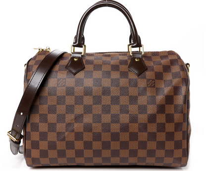 Torebka Louis Vuitton Speedy 30 Bandouliere damiere ebene