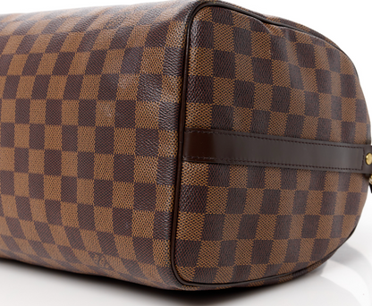 Torebka Louis Vuitton Speedy 30 Bandouliere damiere ebene