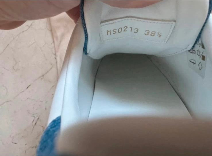 Buty Louis Vuitton białe trampki nowe komplet z butiku r. 38,5