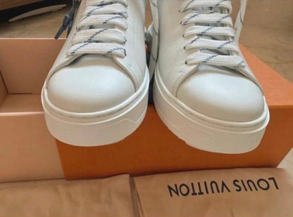 Buty Louis Vuitton białe trampki nowe komplet z butiku r. 38,5