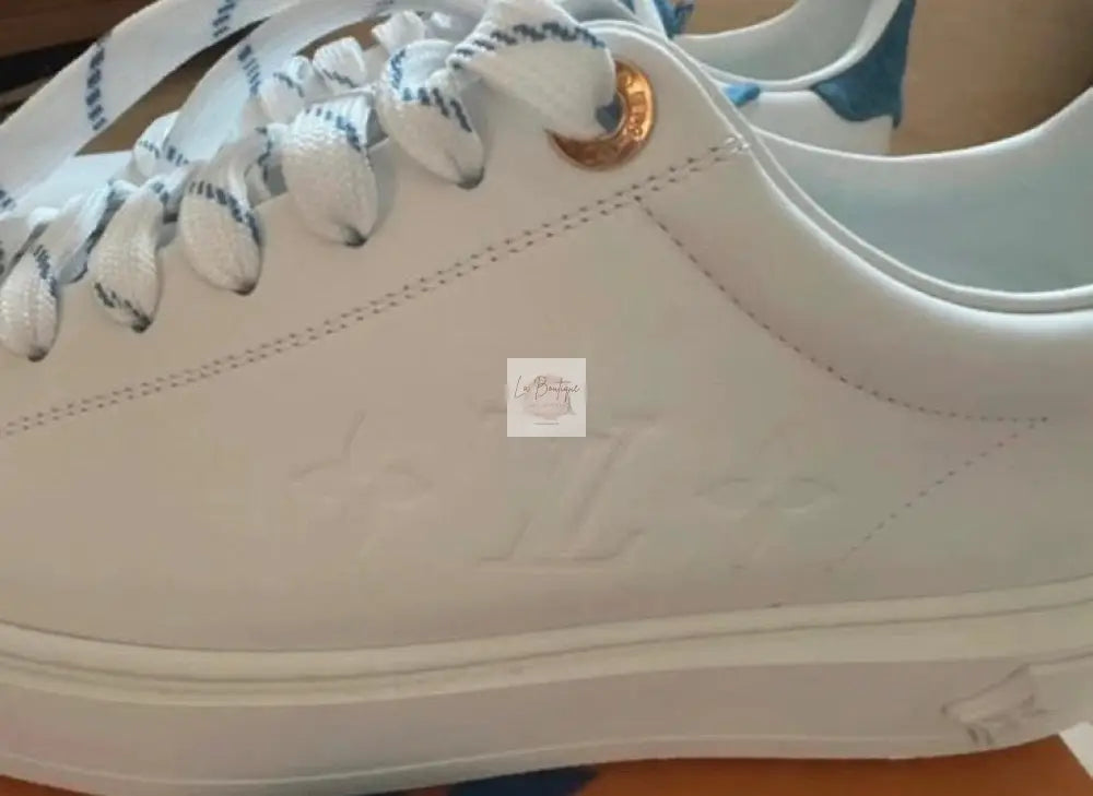 Buty Louis Vuitton białe trampki komplet z butiku r. 38,5 NOWE