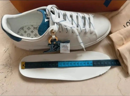 Buty Louis Vuitton białe trampki komplet z butiku r. 38,5 NOWE