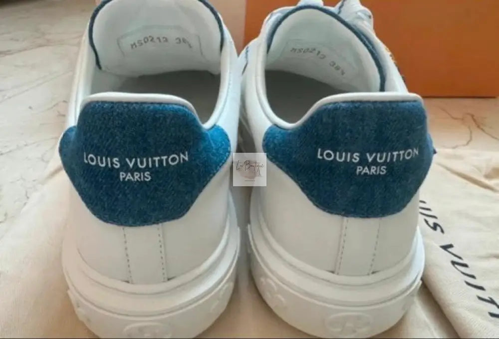 Buty Louis Vuitton białe trampki komplet z butiku r. 38,5 NOWE