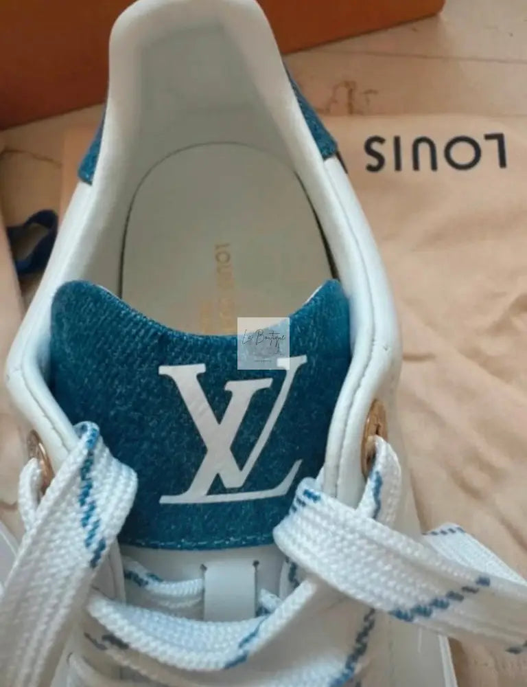 Buty Louis Vuitton białe trampki komplet z butiku r. 38,5 NOWE