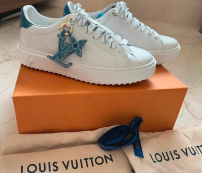 Buty Louis Vuitton białe trampki nowe komplet z butiku r. 38,5