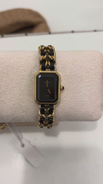 Zegarek Chanel Vintage Premiere Watch 1987 Size S | 24K Gold Hardware