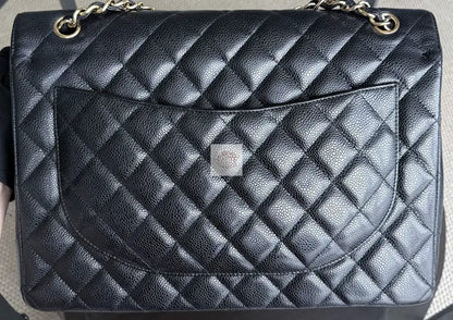 Torebka Chanel Classic double flap maxi czarna/gold hdw
