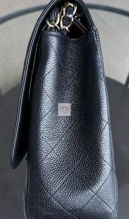 Torebka Chanel Classic double flap maxi czarna/gold hdw