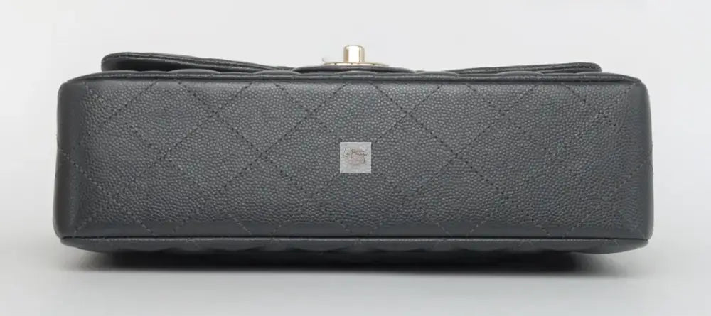 Torebka Chanel classic double flap small dark grey NOWA