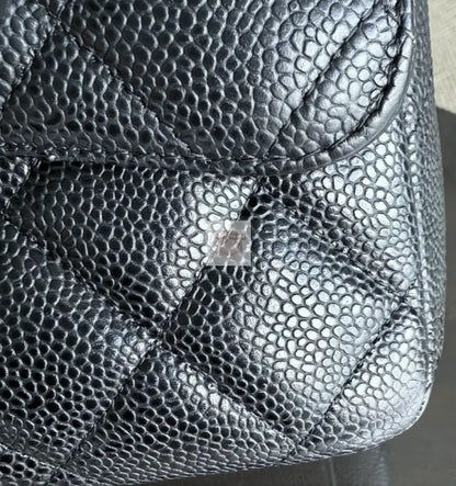 Torebka Chanel classic duoble flap maxi czarna/gold hdw